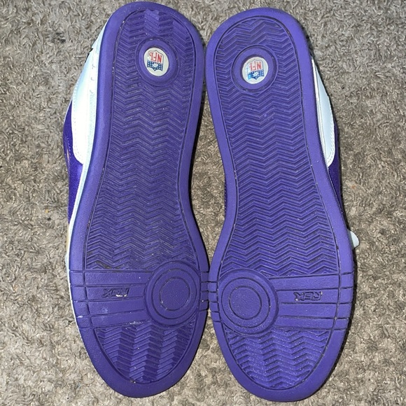 Reebok x NFL Minnesota Viking purple gold white mens sneakers - Picture 10 of 14